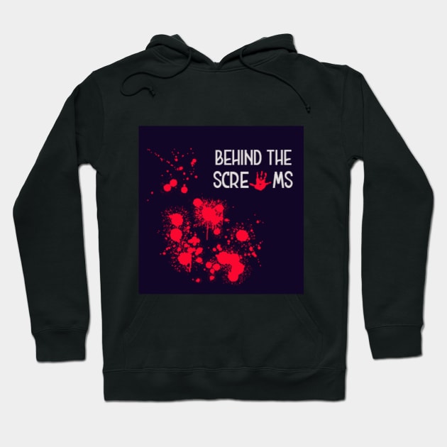 Title Logo Hoodie by Behind The Screams Podcast